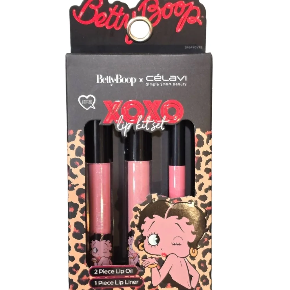 Célavi X Betty Boop XOXO‎ Lip Kit Set